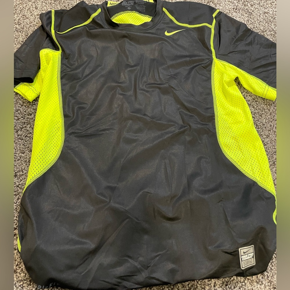 Nike Pro Combat Short Sleeve Workout Shirt